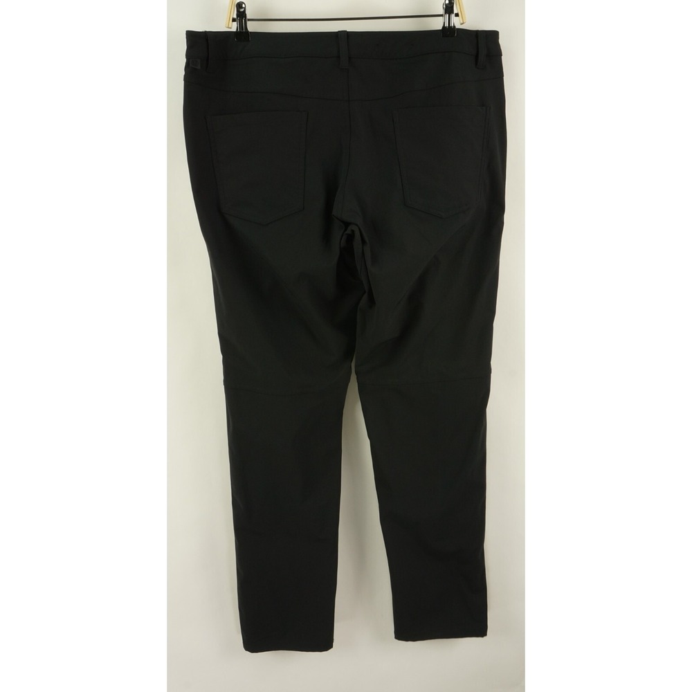 Lululemon ABC Classic Fit Warpstreme 5 Pocket Pants Men's 38 x 33 Black Woven - Picture 4 of 11